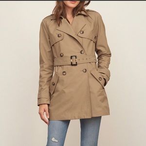 NWOT A&F Women’s Classic Trench Coat